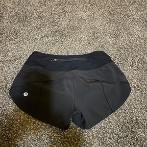 Black lululemon shorts